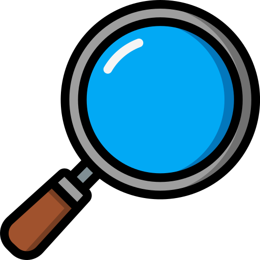 Ícone de lupa para busca